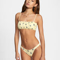 Easy To Love Bandeau Bikini Top - Sunshine