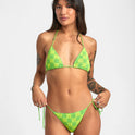 Glory Triangle Bikini Top - Daiquiri Green