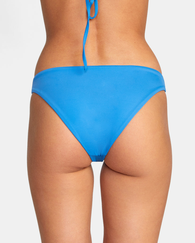 Solid Medium Bikini Bottoms - Enamel Blue
