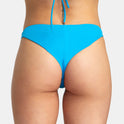 Solid Cheeky Bikini Bottoms - Blue Danube