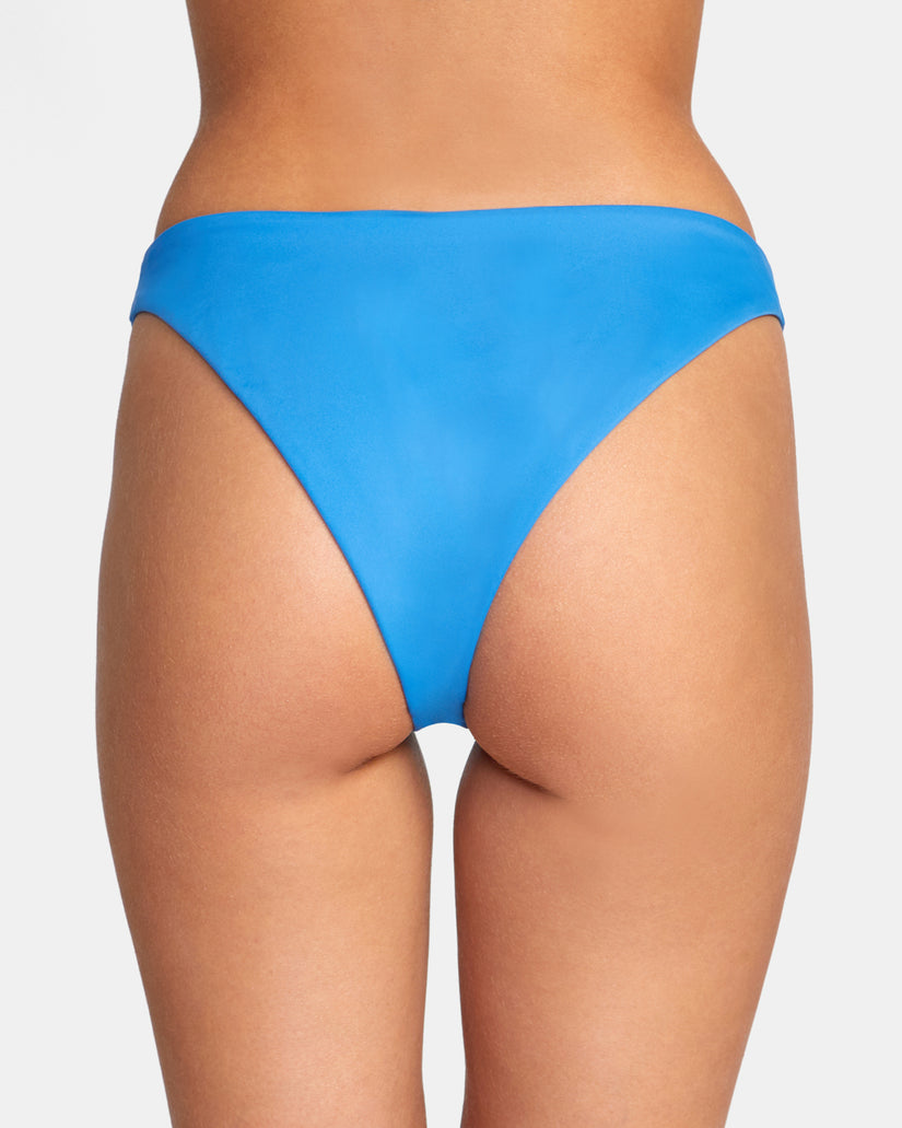 Solid French Bikini Bottoms - Enamel Blue