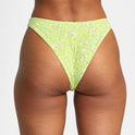 Itty Medium French Bikini Bottom - Neon Green