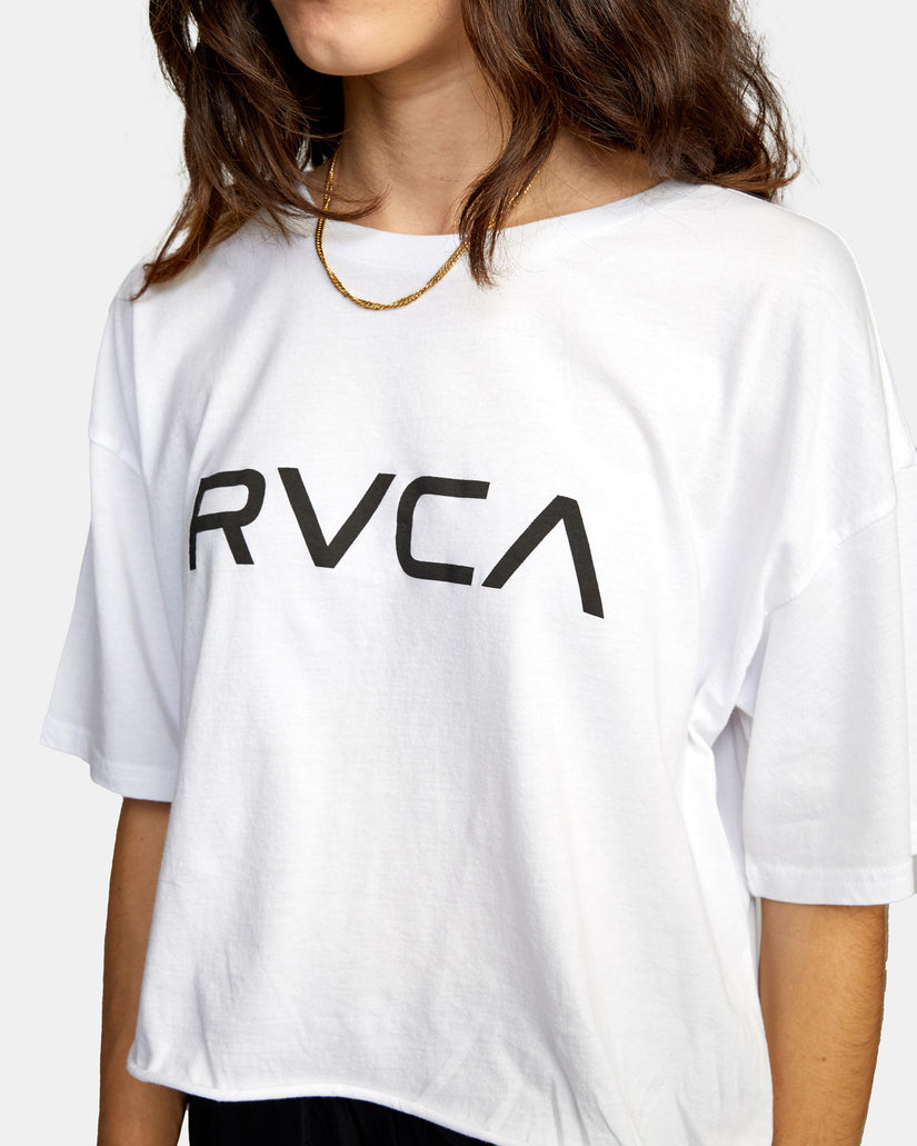 Big RVCA Short Sleeve Tee - White