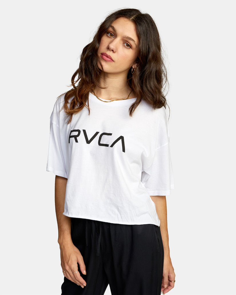Big RVCA Short Sleeve Tee - White