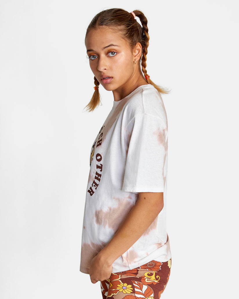 Be Kind Graphic Tee - Dusty Rose
