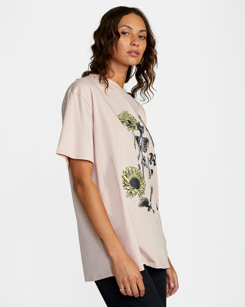 Forever Graphic Tee - Rose Smoke