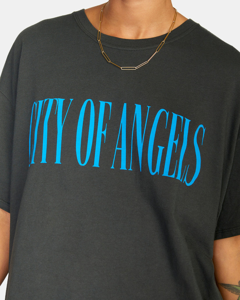 City Of Angels Graphic Tee - Washed Black