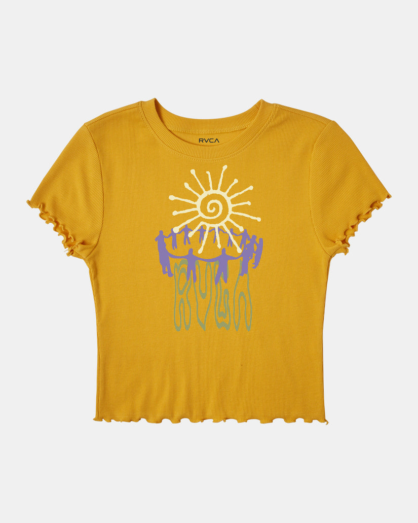 Sun Worship Classmate T-Shirt - Citrus