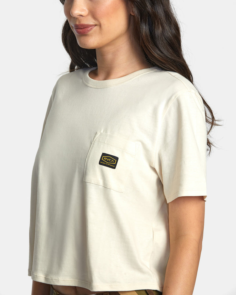 Dayshift Pocket T-Shirt - Latte