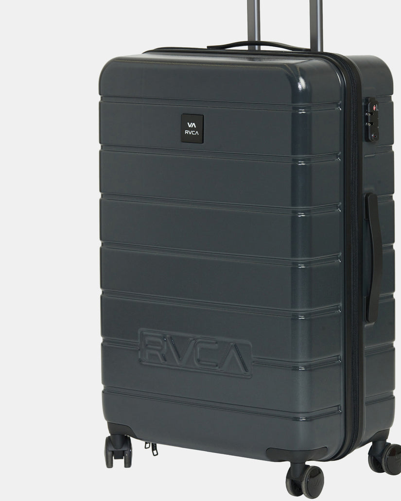RVCA Va Large Roller Hardcase Suitcase - Black