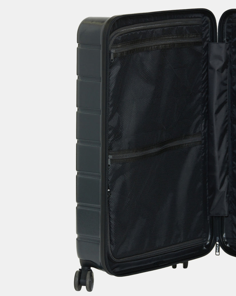 RVCA Va Large Roller Hardcase Suitcase - Black