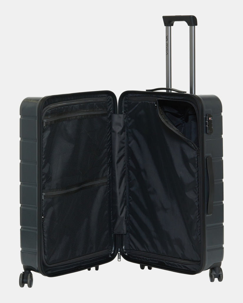 RVCA VA Large Roller Hardcase Suitcase - Black