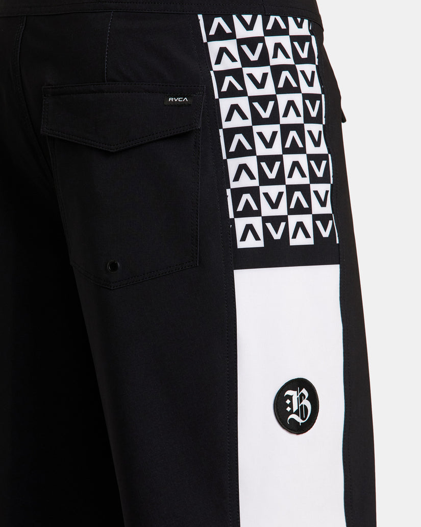 Barron Mamiya 19" Boardshorts - Black