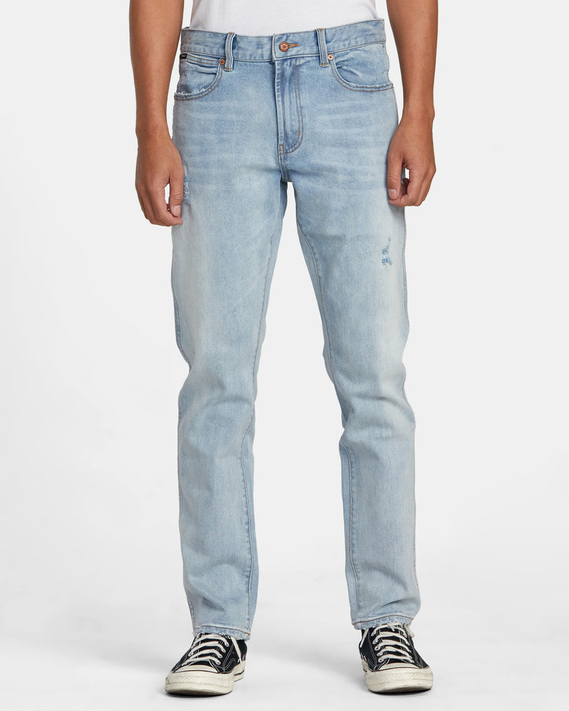Weekend Straight Fit Jeans - Bleach Wash