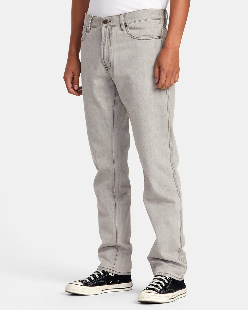 Weekend Straight Fit Jeans - Mid Grey