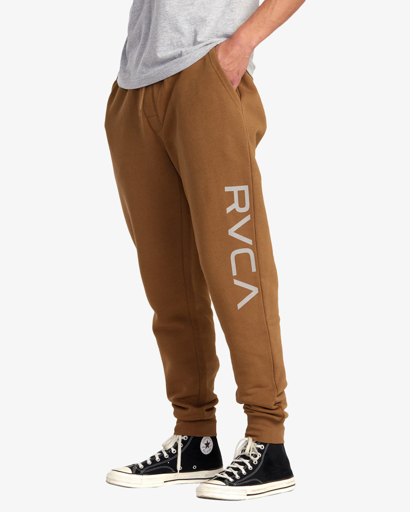 Big RVCA Sweatpants - Rawhide