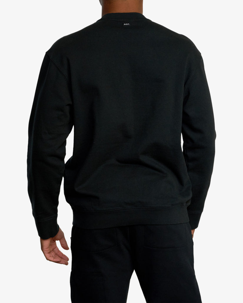 VA Essential Crewneck Sweatshirt - Black
