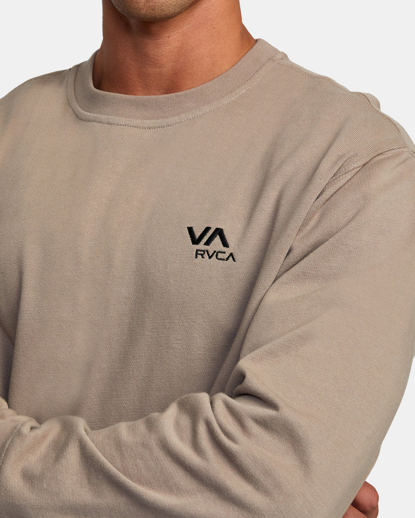 VA Essential Crewneck Sweatshirt - Dark Khaki
