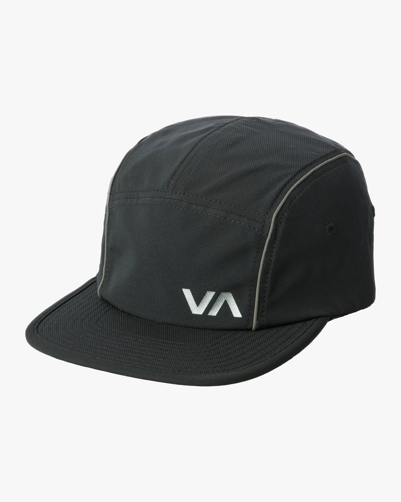 Yogger Strapback Hat - Black