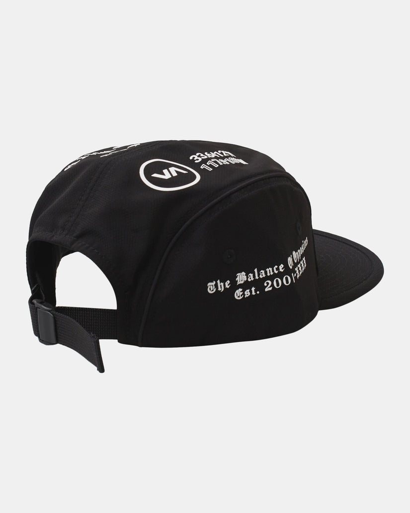 Yogger Strapback Hat - RVCA Black