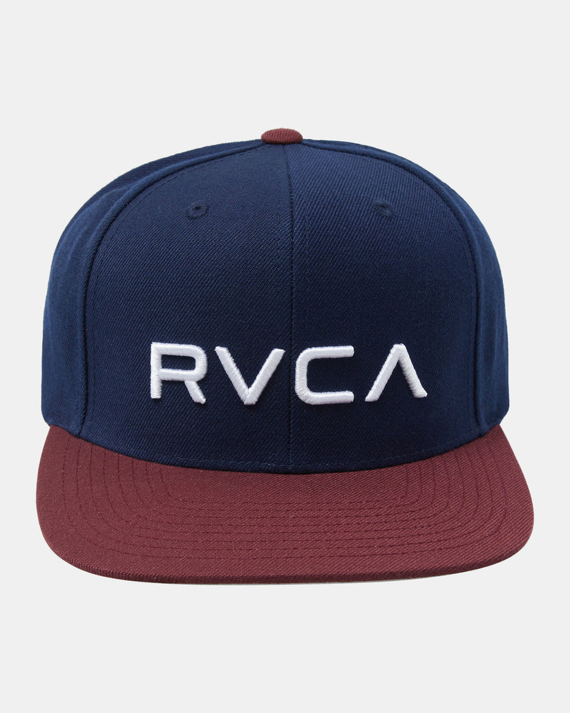 RVCA Twill Snapback II Hat - Navy