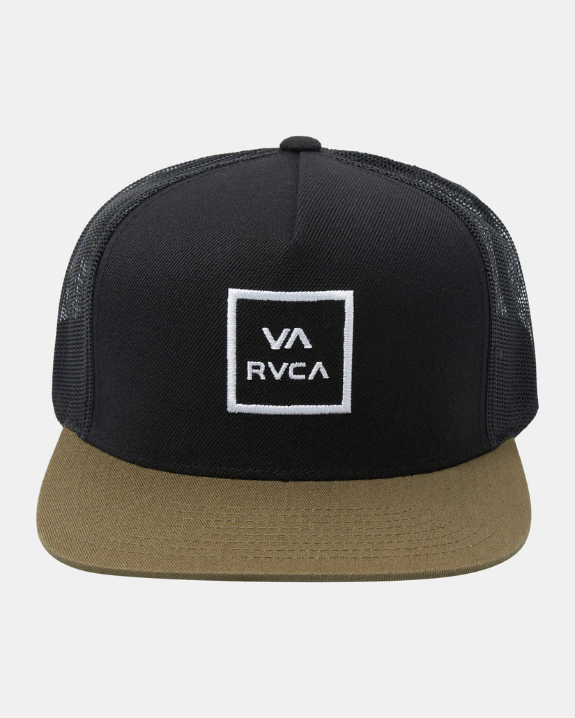 VA All The Way Trucker Hat - Black Olive