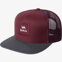 VA All The Way Trucker Hat - Oxblood Red