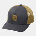 VA All The Way Curved Brim Trucker Hat - Charcoal