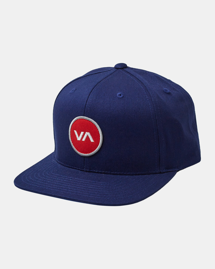 VA Patch Snapback Hat - Navy Grey