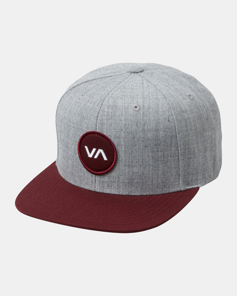 VA Patch Snapback Hat - Grey Marle
