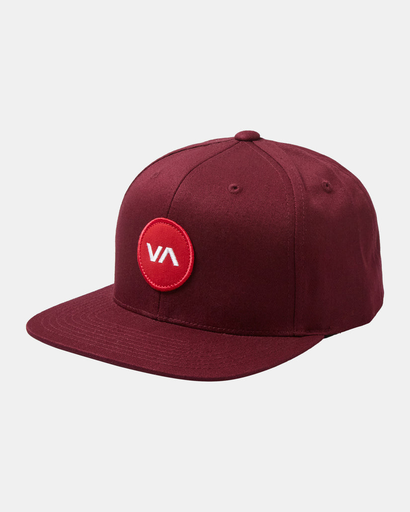 VA Patch Snapback Hat - Wine