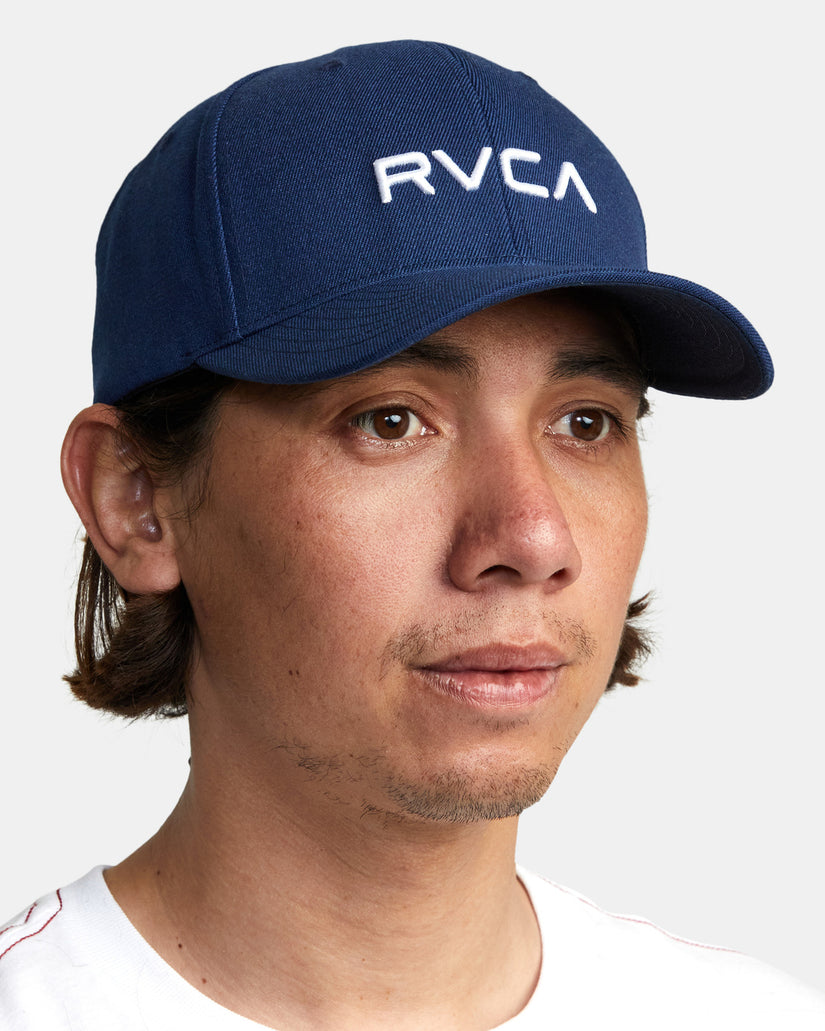 RVCA Flex Fit Hat - Navy
