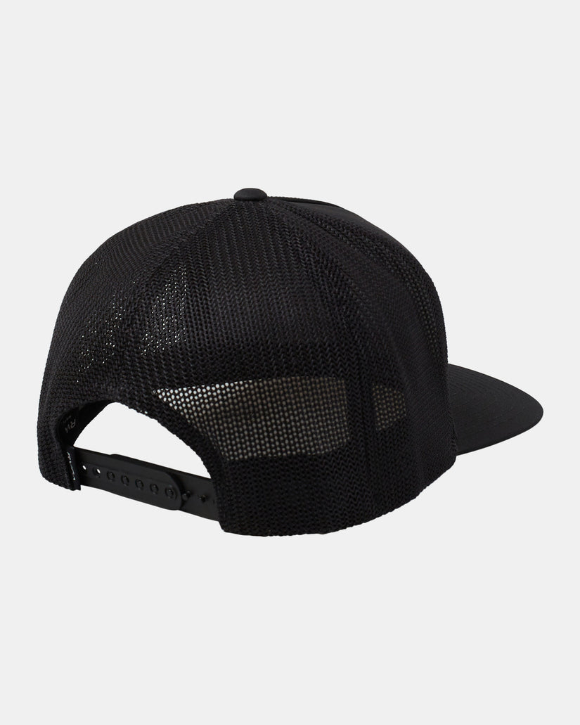 All The Way Tech Trucker Hat - Black