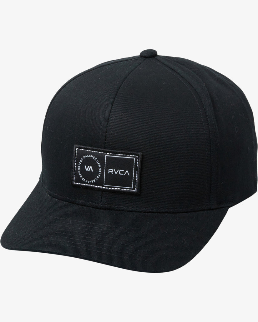Platform Snapback Hat - Black
