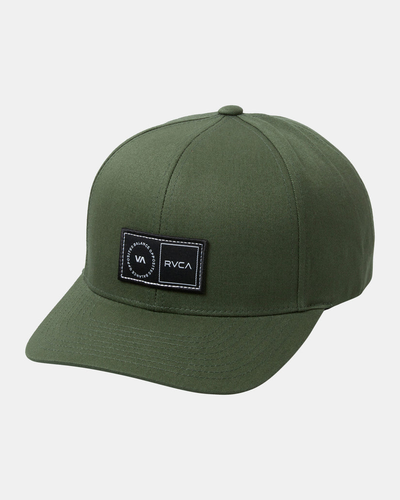 Platform Snapback Hat - Dark Olive