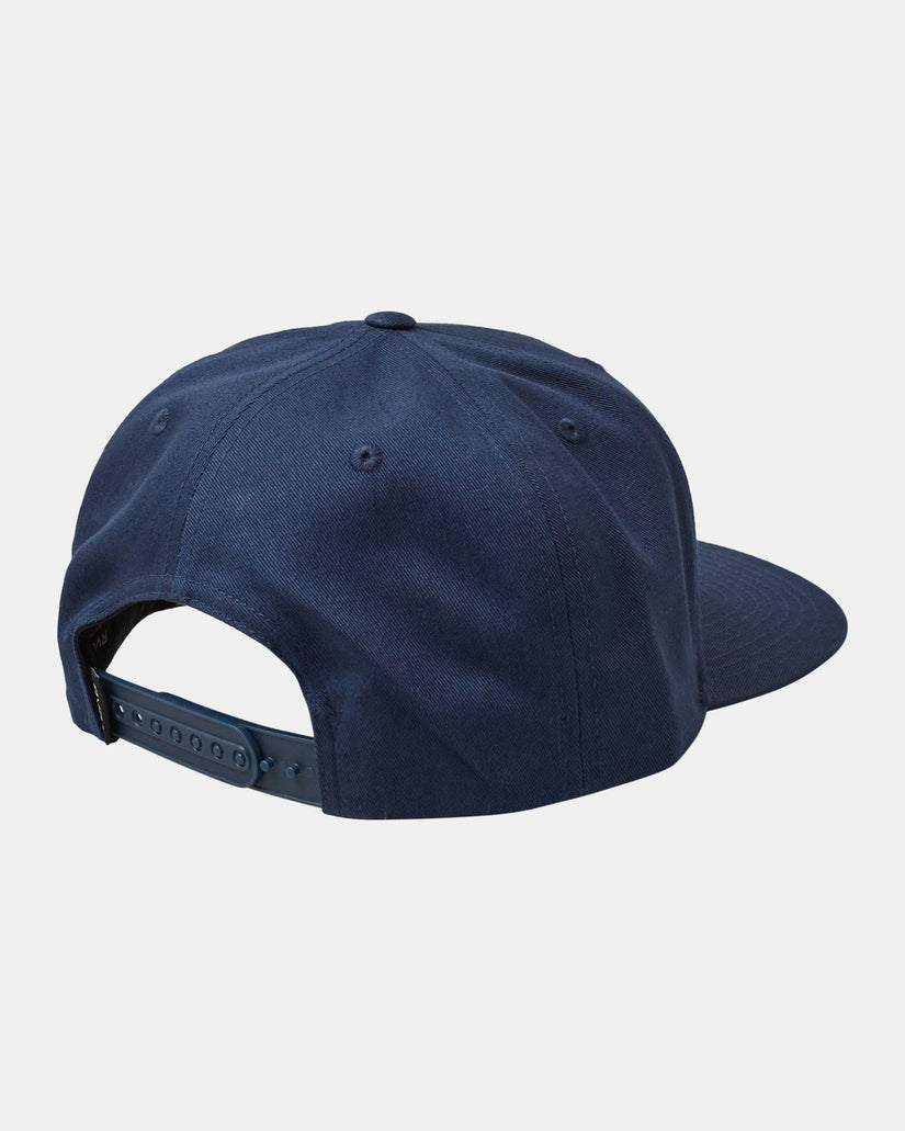 Big Balance Snapback Hat - Moody Blue