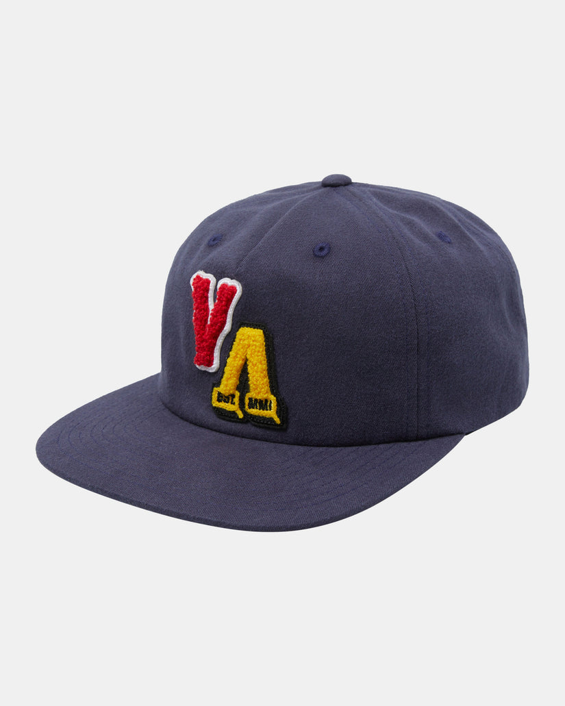 Letterman Snapback Hat - Navy – RVCA
