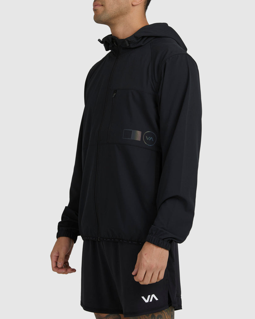 Yogger Zip-Up Hooded Jacket II - Black Multi