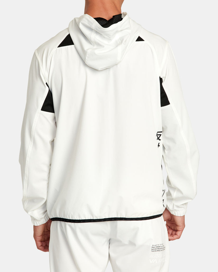 Yogger Zip-Up Hooded Jacket II - Off White