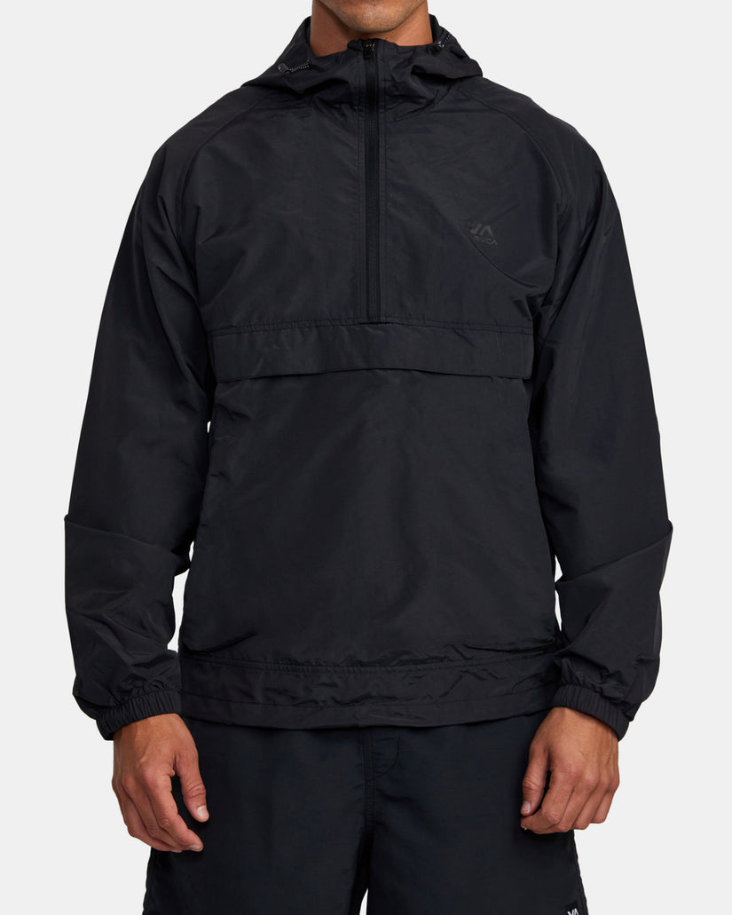 VA Sport Outsider Packable Anorak Jacket - Black