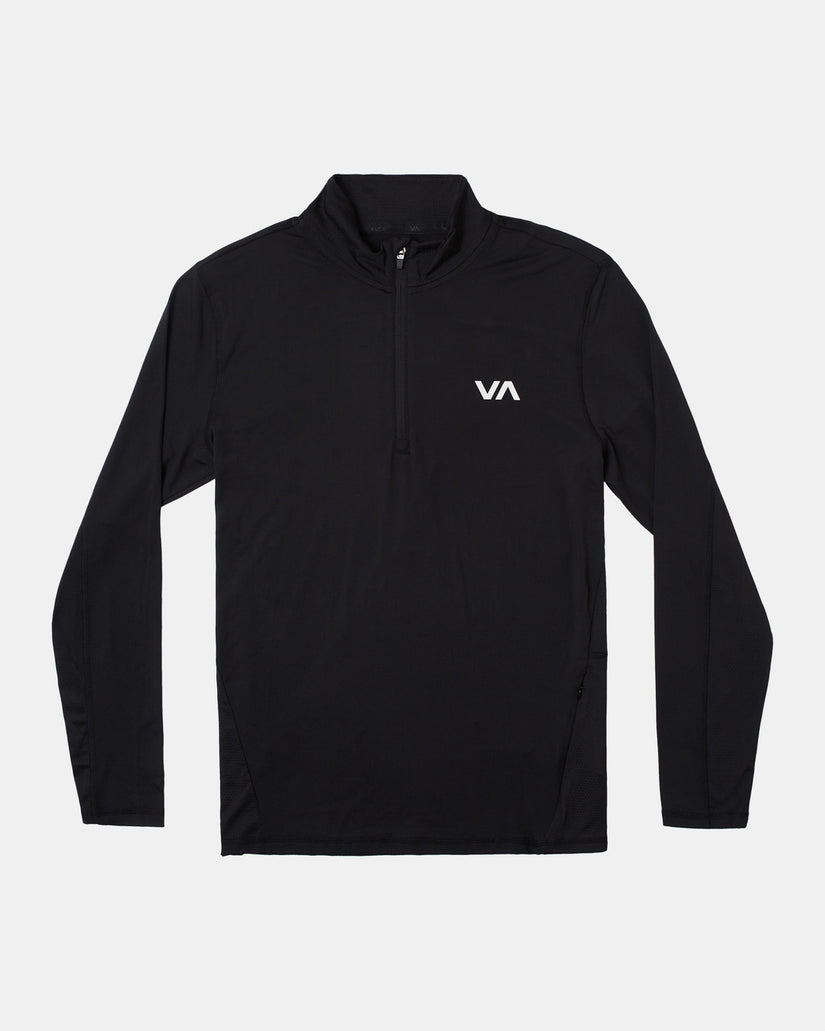 Sport Vent Half-Zip Pullover - Black