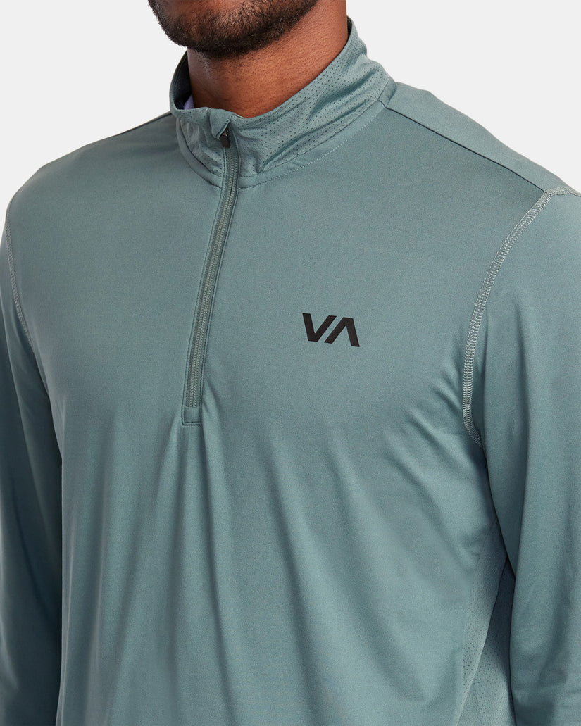 Sport Vent Half-Zip Pullover - Pine Grey