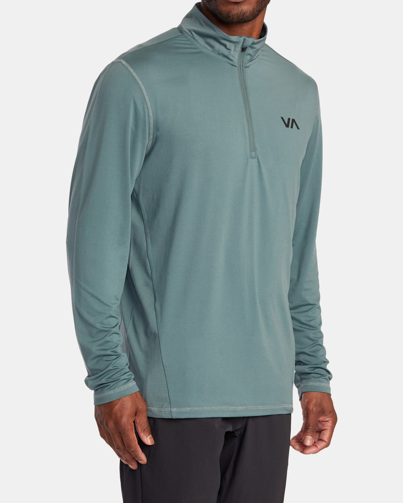 Sport Vent Half-Zip Pullover - Pine Grey