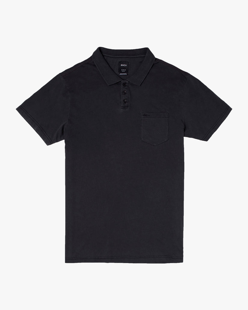 PTC Pigment Polo Shirt - Black