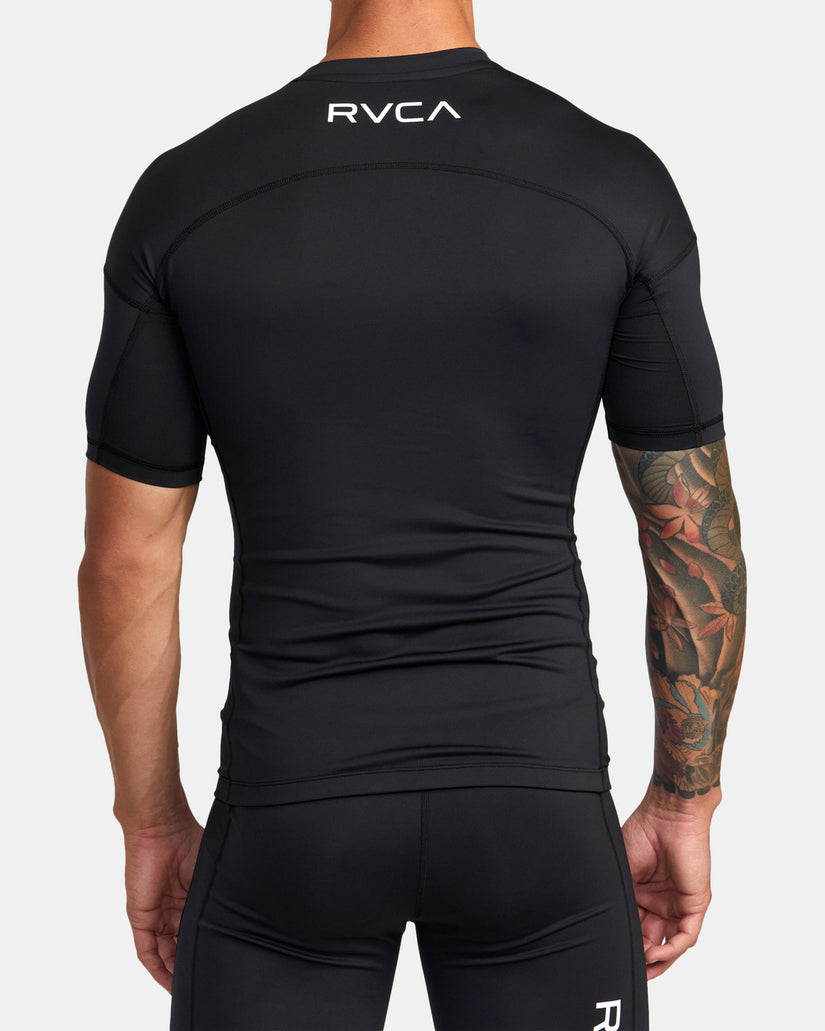 Compression Technical Short Sleeve Top - Black