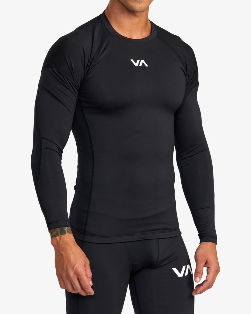 VA Sport Long Sleeve Compression Top - Black – RVCA.com