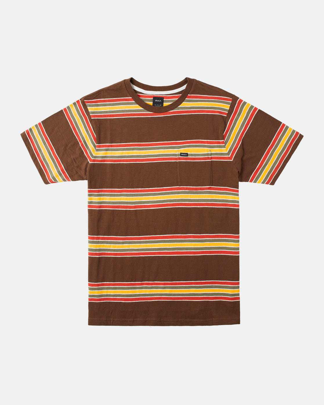 Somedays Stripe T-Shirt - Bombay Brown – RVCA