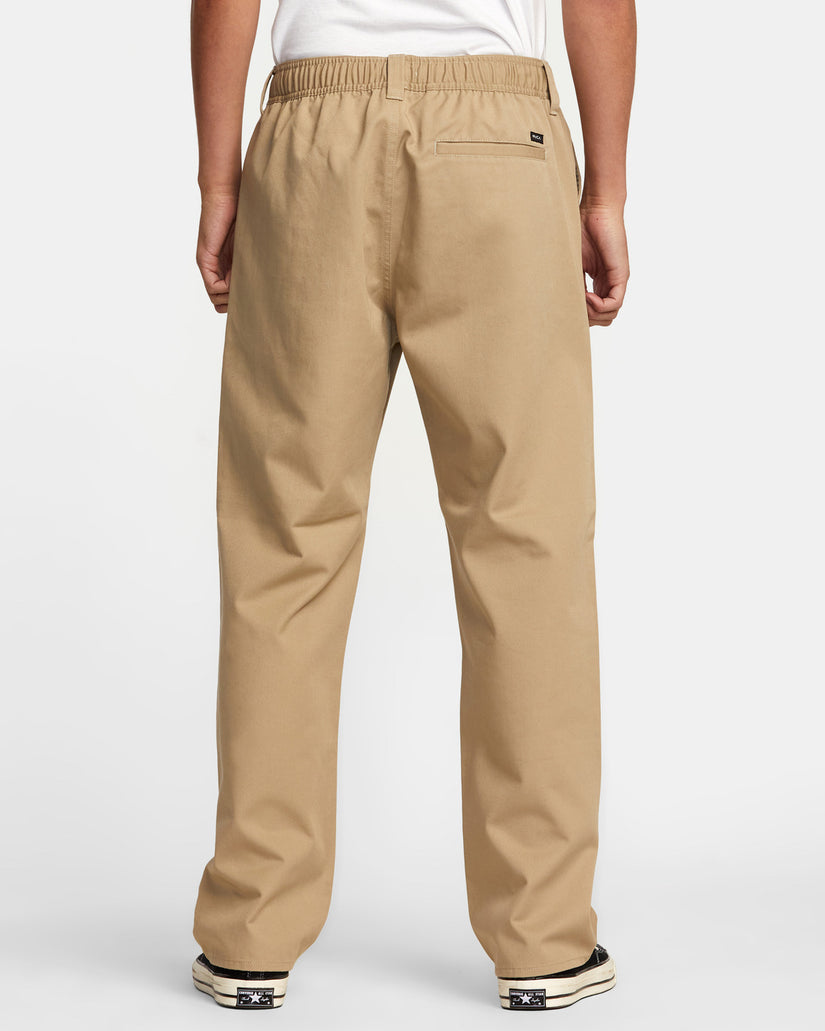 Recession Collection Americana Elastic Waist Pants - Khaki – RVCA