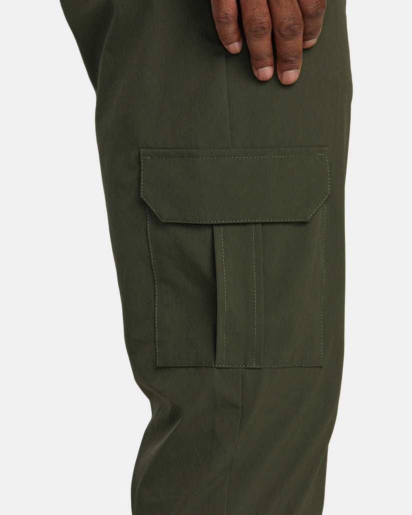 Spectrum Tech Technical Cargo Pants - Military