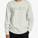 Big RVCA Crewneck Sweatshirt - Mercury